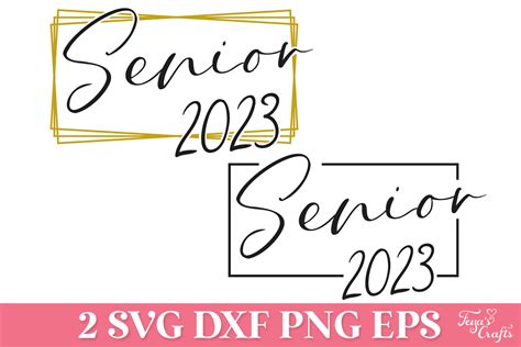 Senior 2023 Svg Cut File Graphic By Anastasia Feya · Creative Fabrica