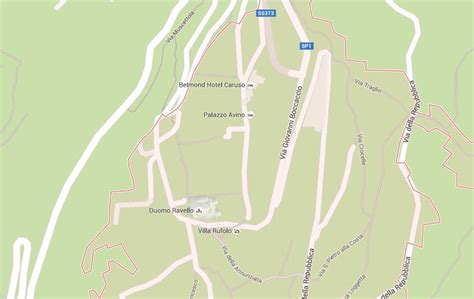 Map Of Ravello