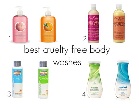 My Favorite Cruelty Free Body Washes