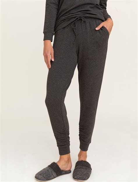 Malibu Collection Luxe Lounge Scrunch Jogger In Luxe Lounge Scrunch Simple Outfits