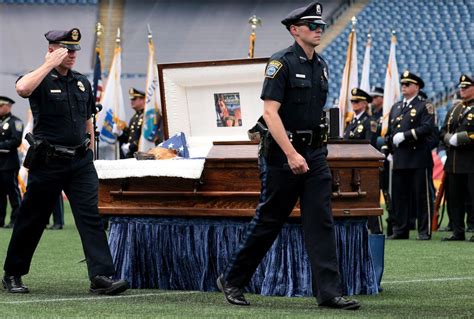 Police Dog Killed In Shootout Honored With Open Casket Funeral At