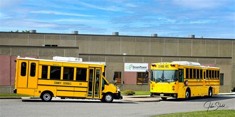 Greenpower Produces Its First All Electric School Buses