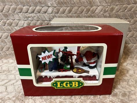 Lgb 21010 Santa Claus Motorized Hand Car New In Box Wsleeve G Scale