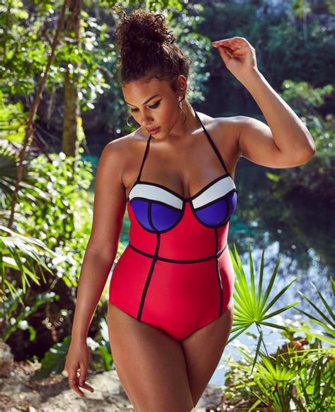 Marquita Pring Swimwear Plus Size Fashion Swimsuit Models Plus Size
