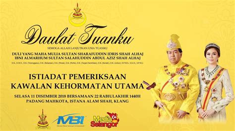 31 jumaat hari kebangsaan 31 ogos (jumaat) & 1. #LIVE Hari Keputeraan DYMM Sultan Selangor Ke-73 - TVSelangor