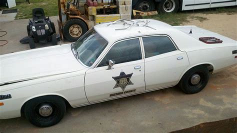 New My Rosco P Coltrain Cop Car Replica Hazzard County Garage