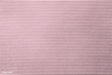 Pink Corduroy Fabric Textured Background Vector Free Image By