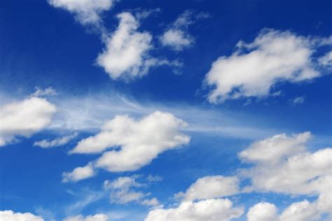 Blue Sky White Clouds Free Stock Photo Public Domain Pictures