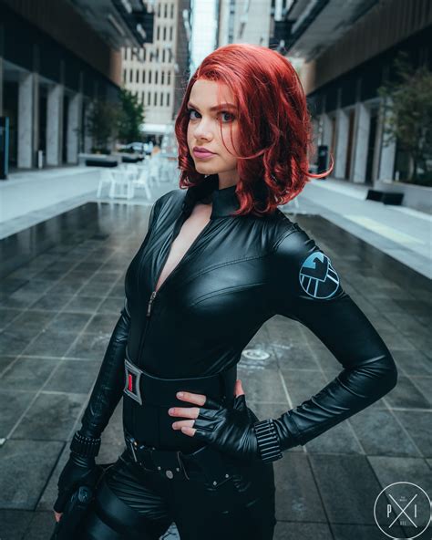 Black Widow Outfit Cosplay Costume Avengers Natasha Romanoff Jumpsuit