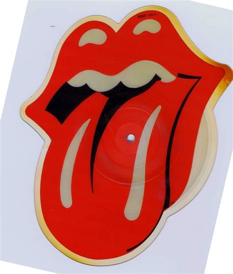 Rolling Stones Shape Picture Disc Single She Was Hot Catawiki