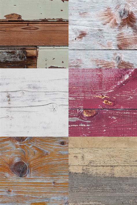 6 Vintage Wood Textures Vol5 Graphicburger