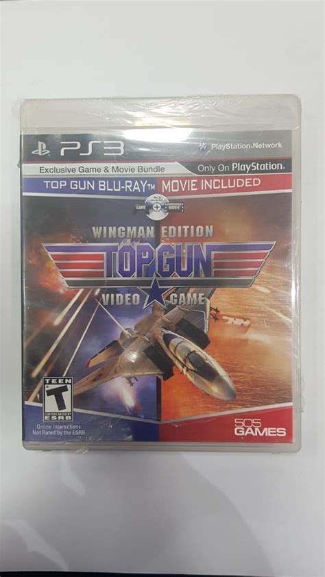 Jogo Playstation 3 Top Gun Wingman Edition Frete Grátis