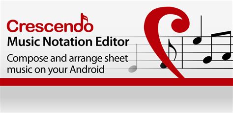 Crescendo free music notation editor is a simple and intuitive way to create musical compositions for free. Crescendo Free Music Notation: Amazon.co.uk: Appstore for Android