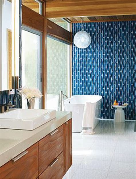 Mid Century Modern Bathroom Tile