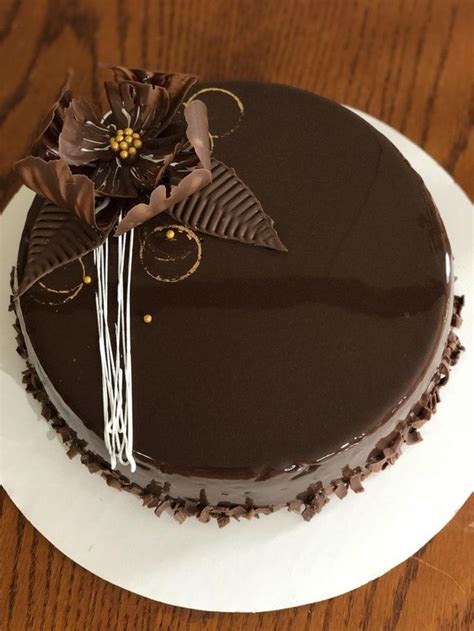 Mirror Glaze Cake Chocolate Cake Decoration Chocolate Garnishes