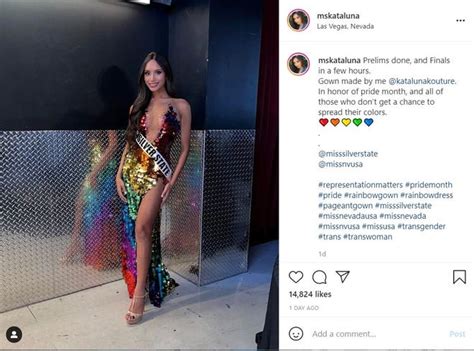 Kataluna Enriquez Miss Nevada First Openly Transgender Winner Crowned