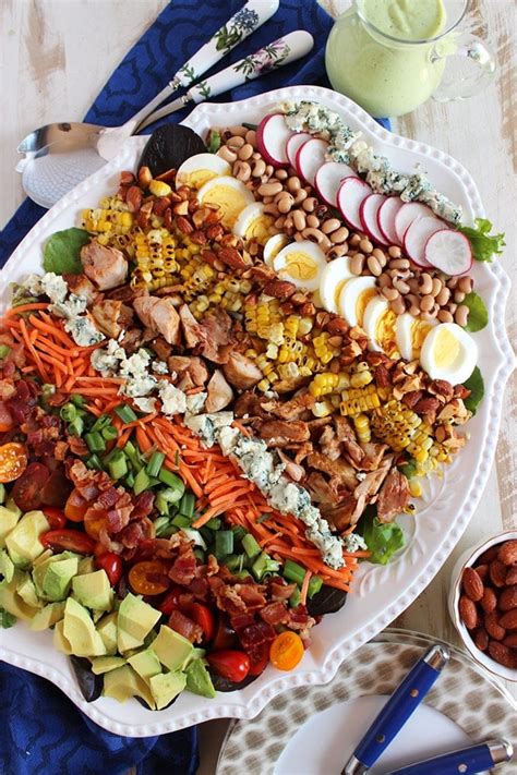 Barbecue Chicken Cobb Salad With Avocado Ranch Dressing The Suburban