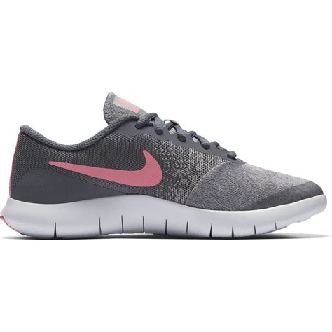 Nike Girls Nike Flex Contact Running Shoe In Carbon Excell Sports Uk