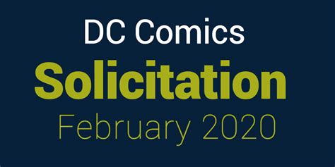 Dc Comics Solicitations For February Comixnow
