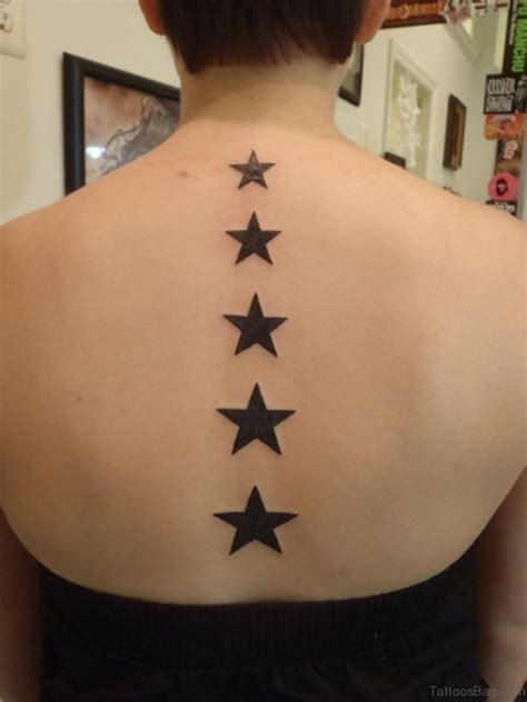 46 Outstanding Stars Tattoos For Back