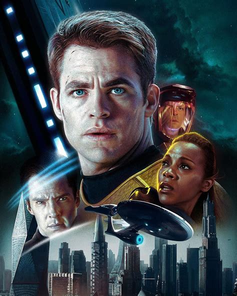 Heres A Star Trek Poster I Did A Few Years Ago Painted Digitally