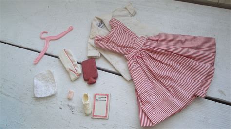 Vintage Barbie Candy Striper Outfit Volunteer Etsy Striper Outfits