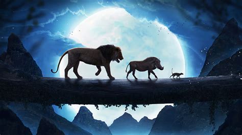 Timon And Pumbaa In The Lion King Reboot Video Popsugar Entertainment