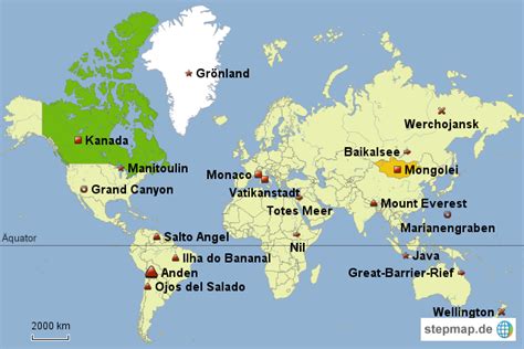 Großbritannien (insel), die hauptinsel der britischen inseln im nordatlantik. StepMap - Rekorde der Erde, Florian Ermel, 8.3 - Landkarte ...