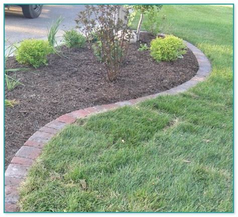 Emsco 20 ft bedrocks trimfree resin slate lawn edging grey. Curved Garden Edging Stones | Home Improvement