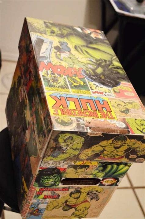 Or at least i did before i started switching to the smaller short boxes. Custom Comic Book Short Box