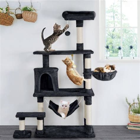 Pin On Kitty Mansions Cat Tree