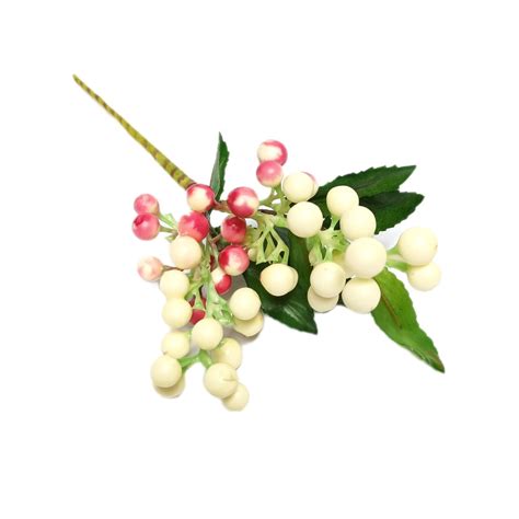 Jual Bunga Artificial Tanaman Buah Chery Setangkai Kembang Hias Bunga