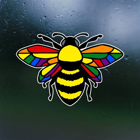 Bee Proud Pride Sticker Decal Get Decaled