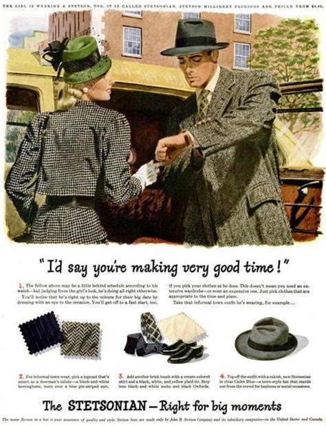 Vintagestetsonad5 Vintage Advertisements Vintage Ads Hats Vintage