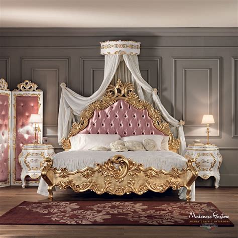Double Bed Villa Venezia Modenese Interiors Luxury Furniture