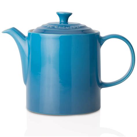 Le Creuset Stoneware Grand Teapot 13l Marseille Blue Iwoot