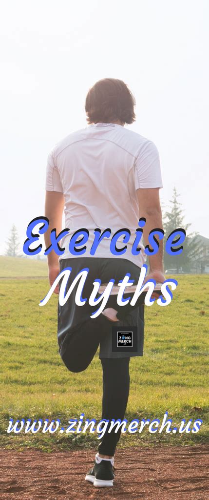 Exercise Myths Zingmerch