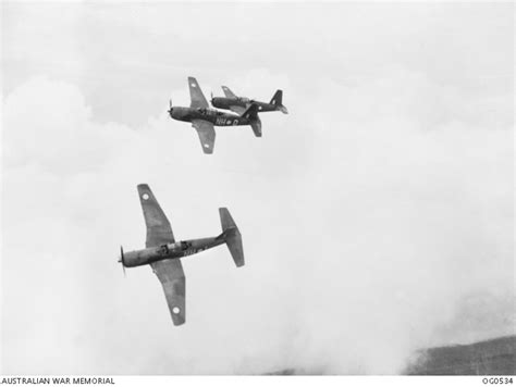 Vultee Vengance Dive Bombers Of No 12 Squadron Raaf Based At Merauke