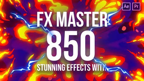 Fx Master Stunning Action Effects Templates Adobe After Effects