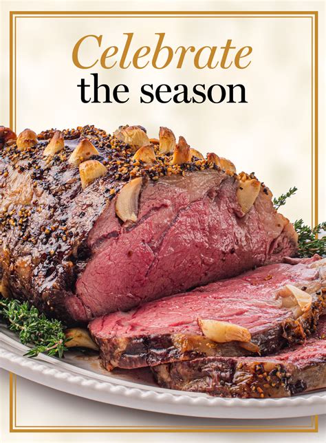 You can typically find them at any grocery store or butcher shop, just ask the person behind the counter. Roast For Christmas At Wegmans : Roast Beef Dinner Menu ...