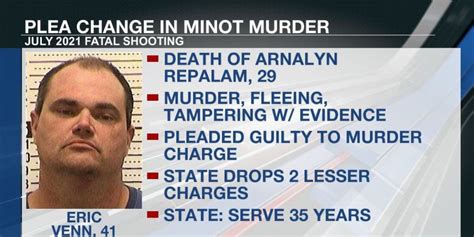 Minot Man Charged With Murder In Girlfriends Fatal Shooting Pleads Guilty