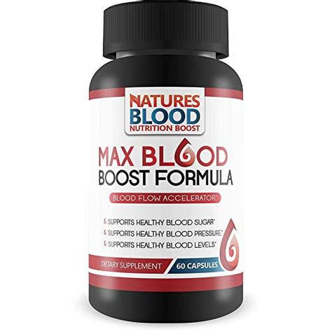 Max Blood Boost Formula Blood Flow Accelerator Supports Healthy