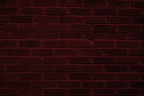 Dark Red Brick Wall Texture Picture Free Photograph Photos Public