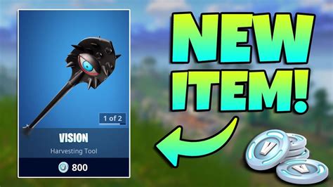 New Vision Pickaxe Gameplay Fortnite Battle Royale Live 320 Wins