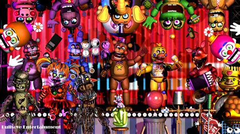 50 Best Ideas For Coloring Fnaf 6 Characters