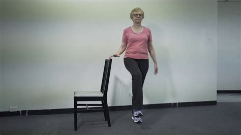 Single Leg Timed Balance Test Youtube