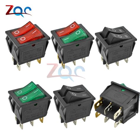 Electric Position Switch Pin Double Rocker Switch Electrical