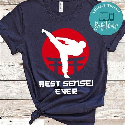 Best Sensei Ever T Shirt Bobotemp