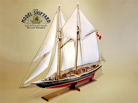 Original Bluenose Model Ship