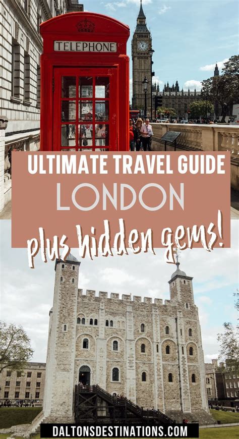 The Ultimate Guide To London Plus Hidden Gems In England With Text